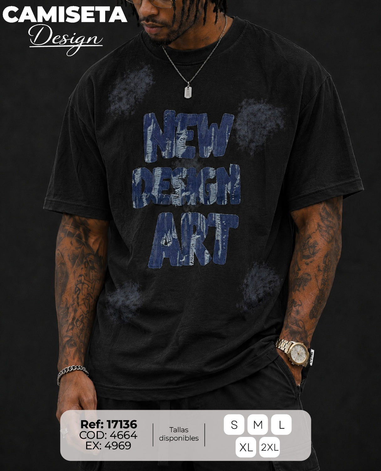 camiseta Desing HOMBRE