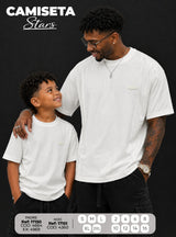 camiseta Stars PADRE E HIJO