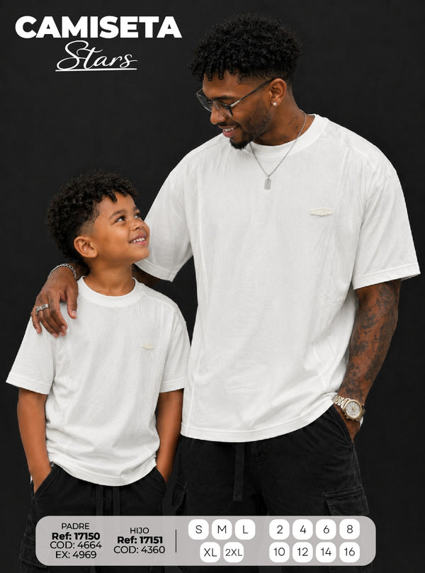 camiseta Stars PADRE E HIJO