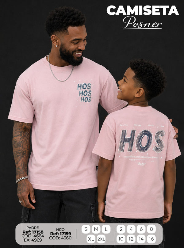 camiseta Posner PADRE E HIJO