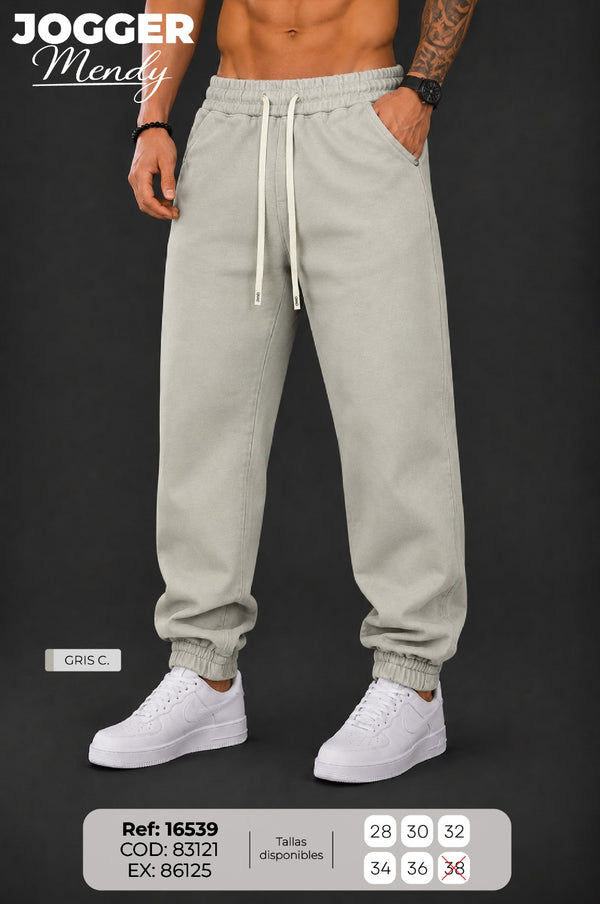 Jogger mendy gris c hombre
