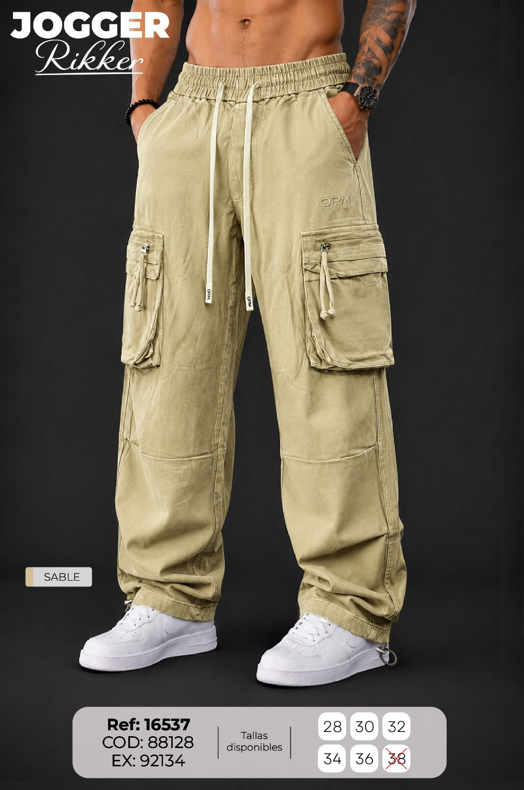 jogger rikker sable hombre