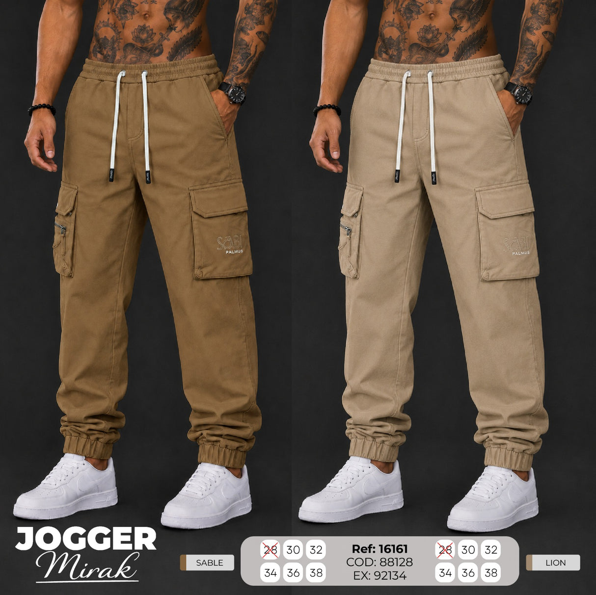 jogger Mirak collage hombre