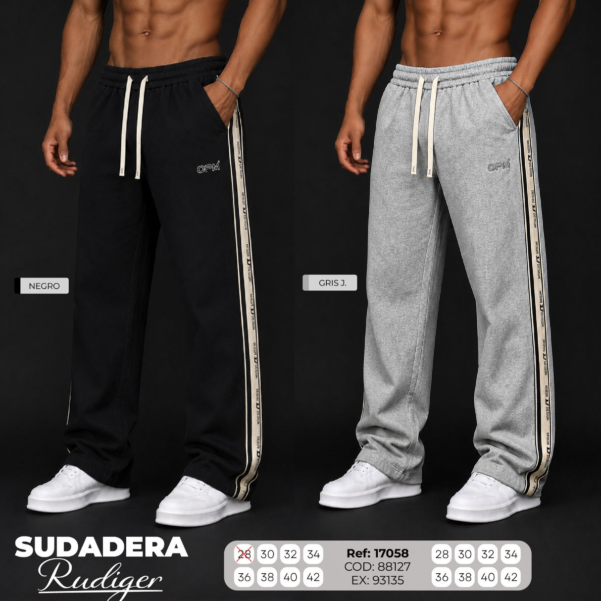 sudadera rudiger collage hombre