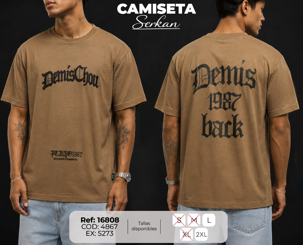 Camiseta Serkan hombre