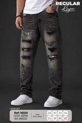 jean regular lupo hombre