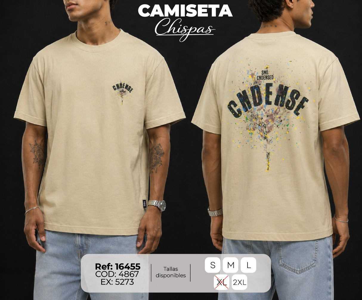 Camiseta Chispas hombre