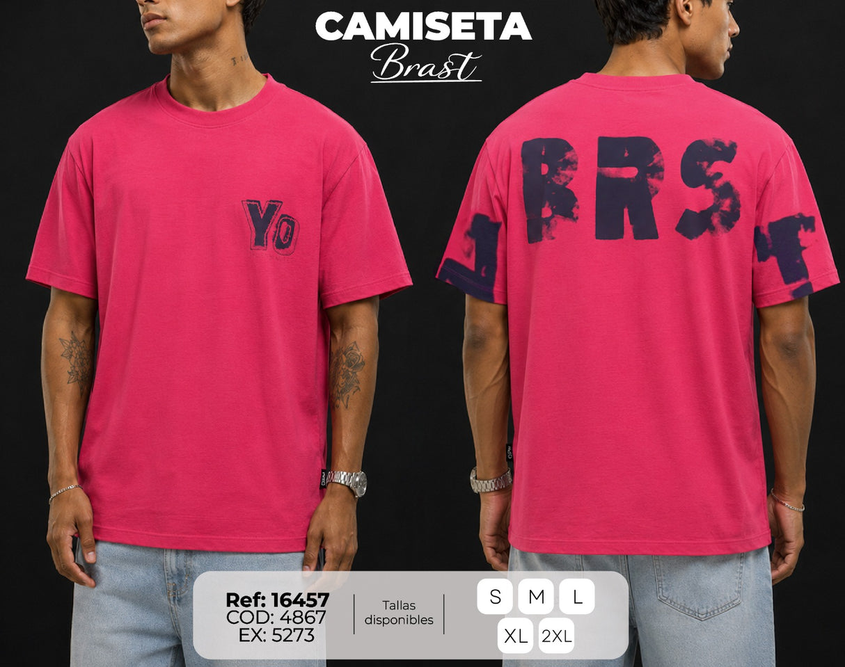 camiseta brast hombre