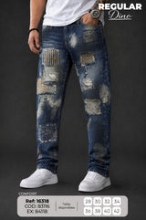 jean regular dino hombre