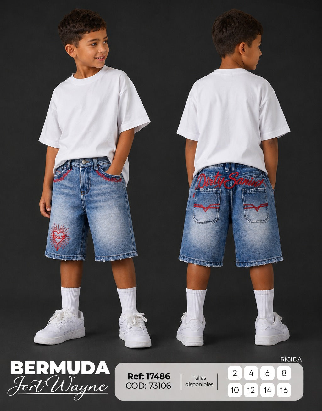 Bermuda Jort Waine NIÑO
