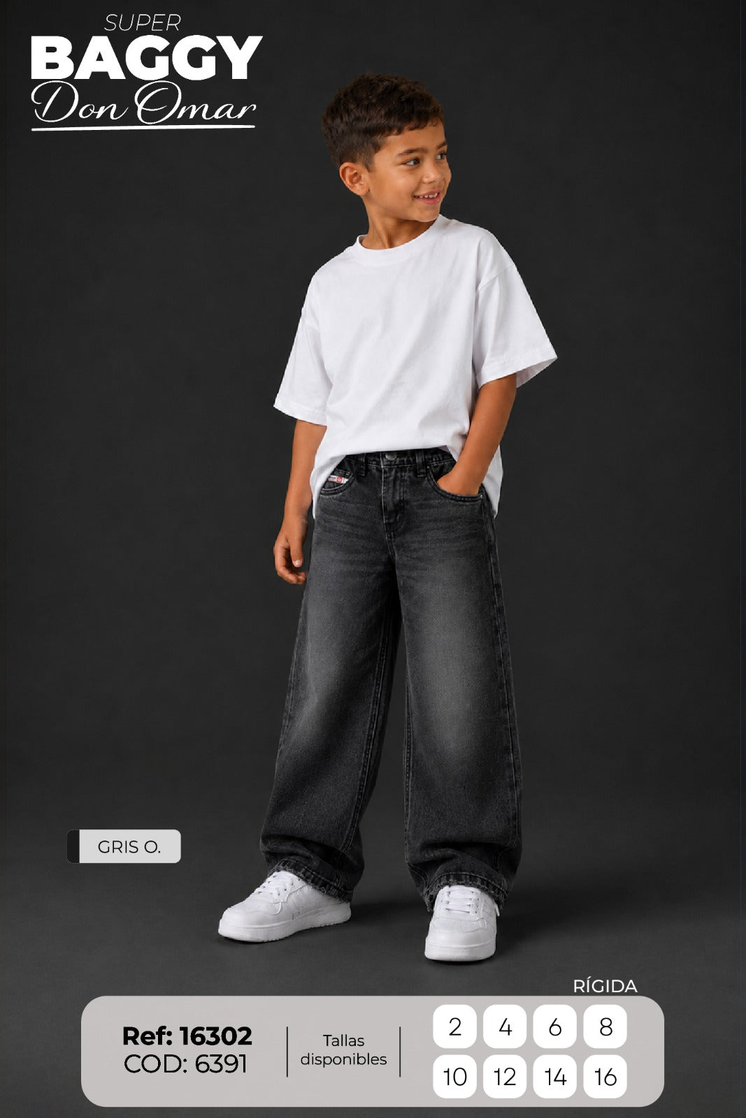jean Baggy Don Omar NIÑO