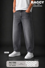 BAGGY Ballon Fit GRIS C.hombre