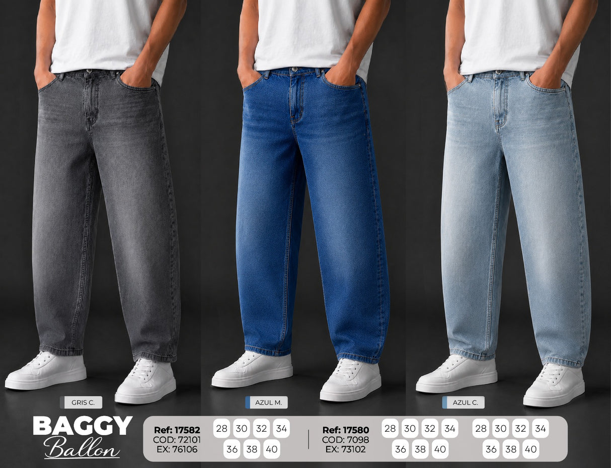 BAGGY Ballon Fit COLLAGE hombre