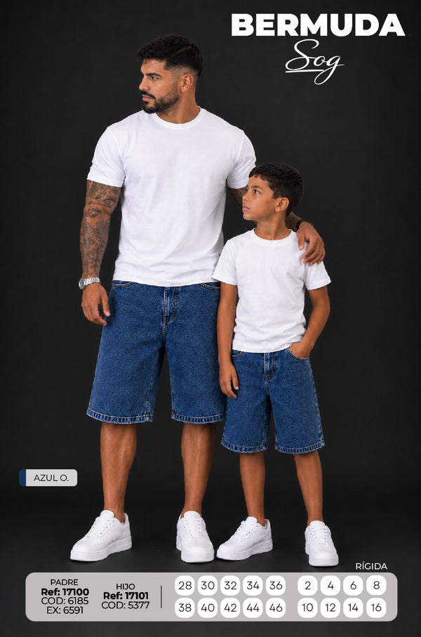 PADRE E HIJO bermuda Sog