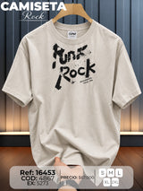 camiseta rock hombre