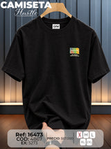 camiseta hustle hombre