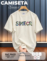 camiseta sinecr hombre