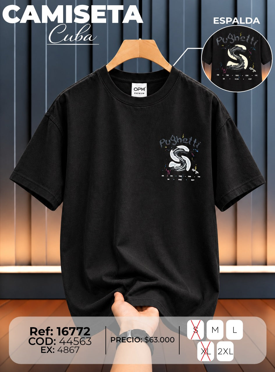 camiseta cuba hombre