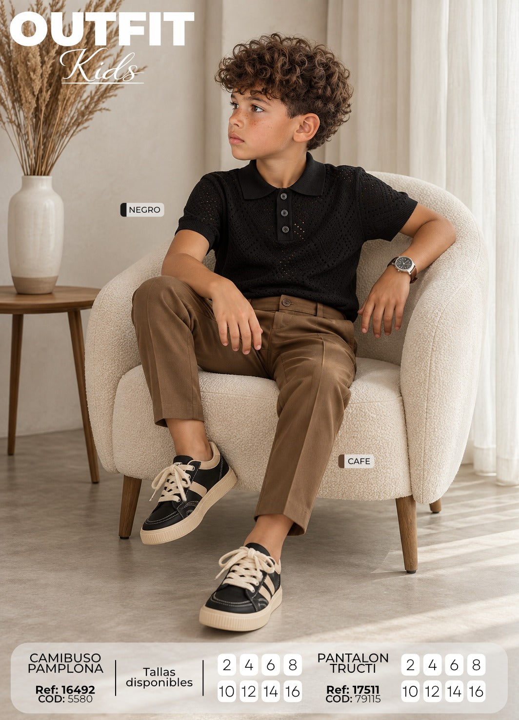 Outfit niño 1 old money