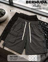 bermuda T pedri collage hombre