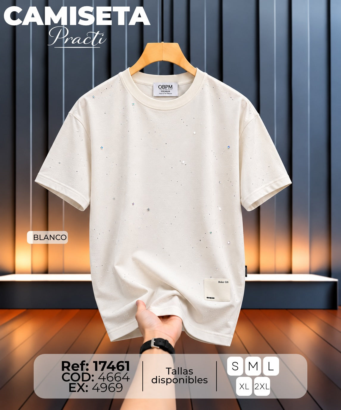 camiseta practi hand