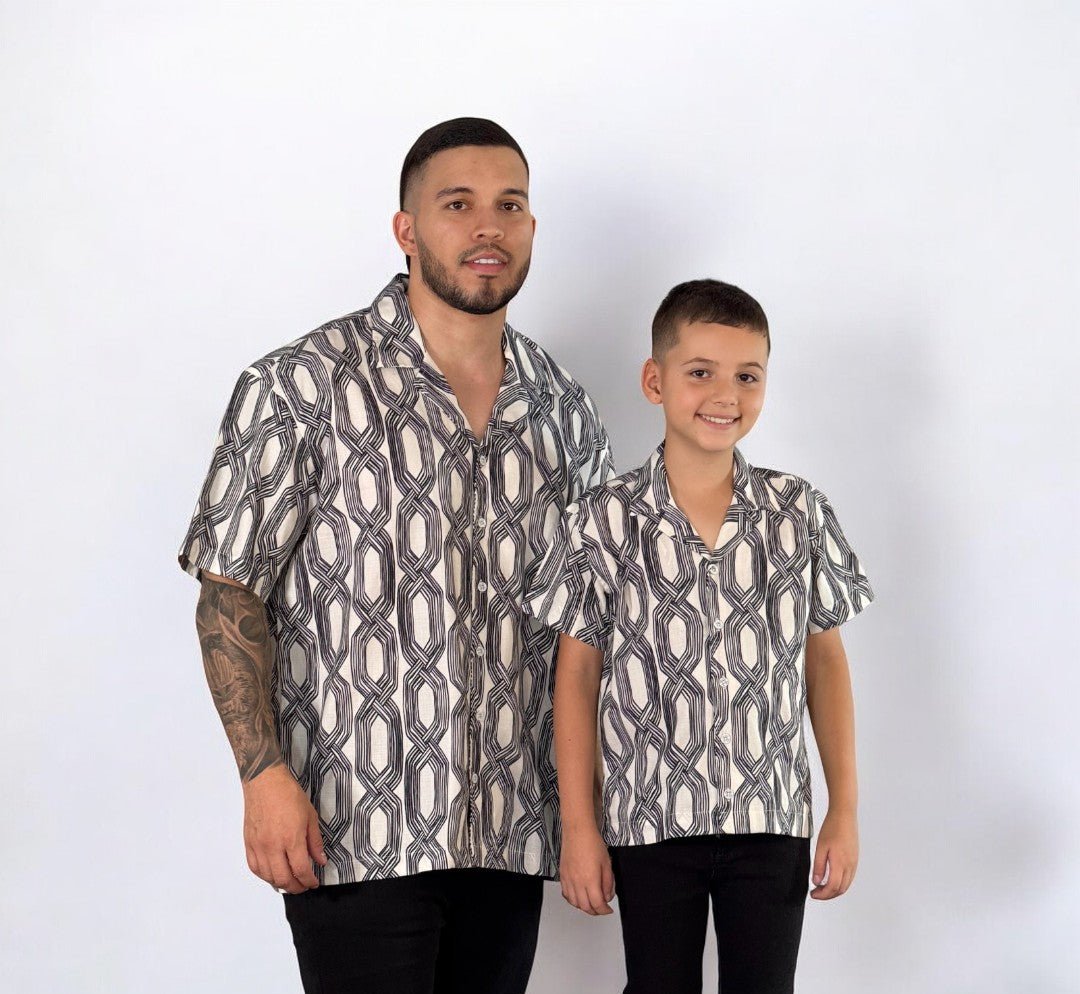 Camisa estampada salomon niño