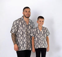 Camisa estampada salomon niño