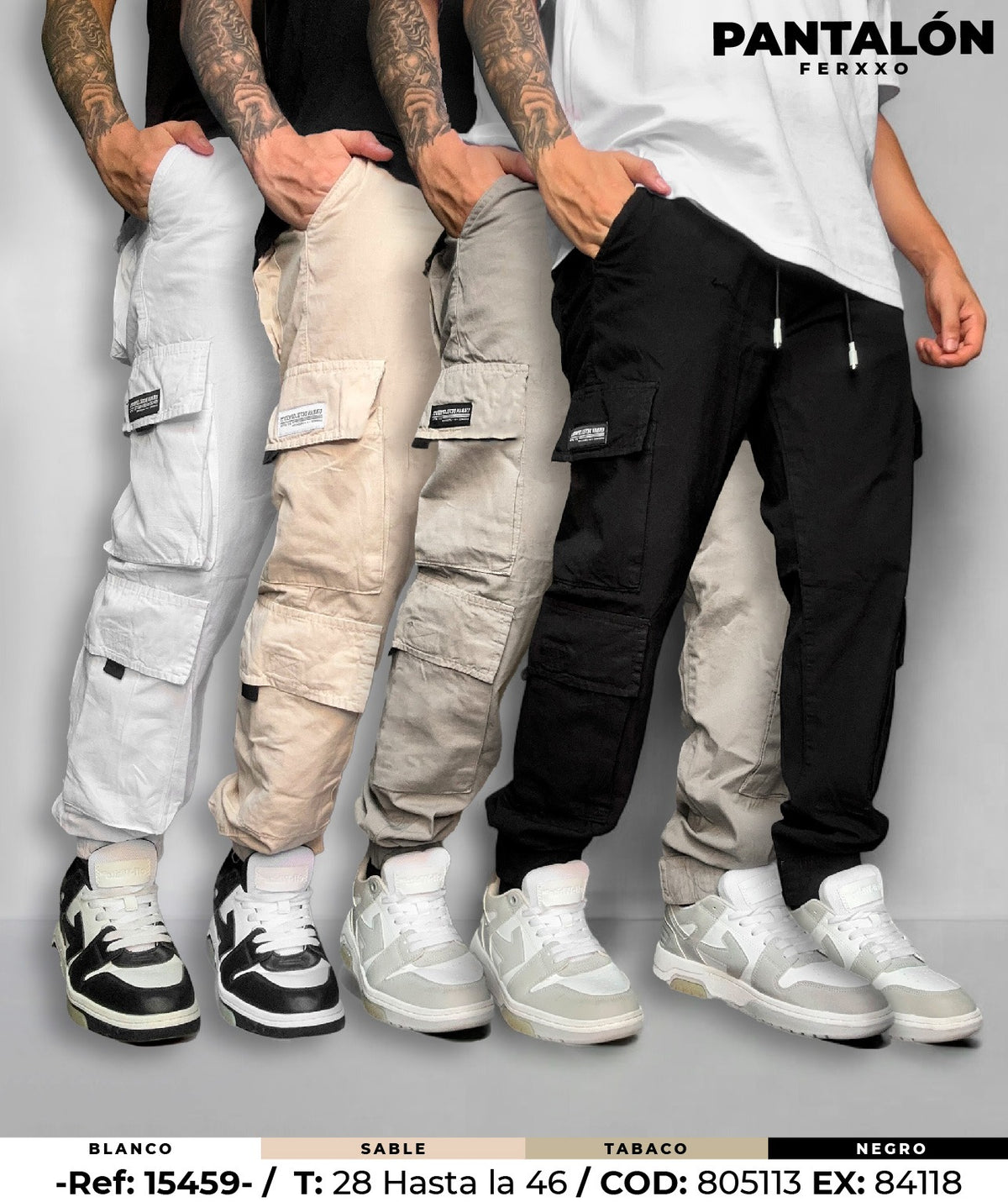 Pantalon cargo Ferxxo
