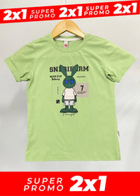 Camiseta NEVER STOP niño