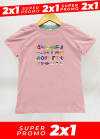 Camiseta ABC niño
