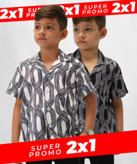 Camisa estampada salomon niño