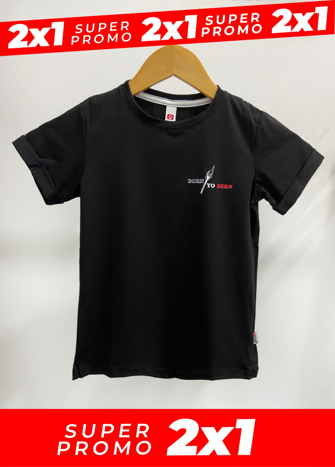 Camiseta BORN niño  2 X 1