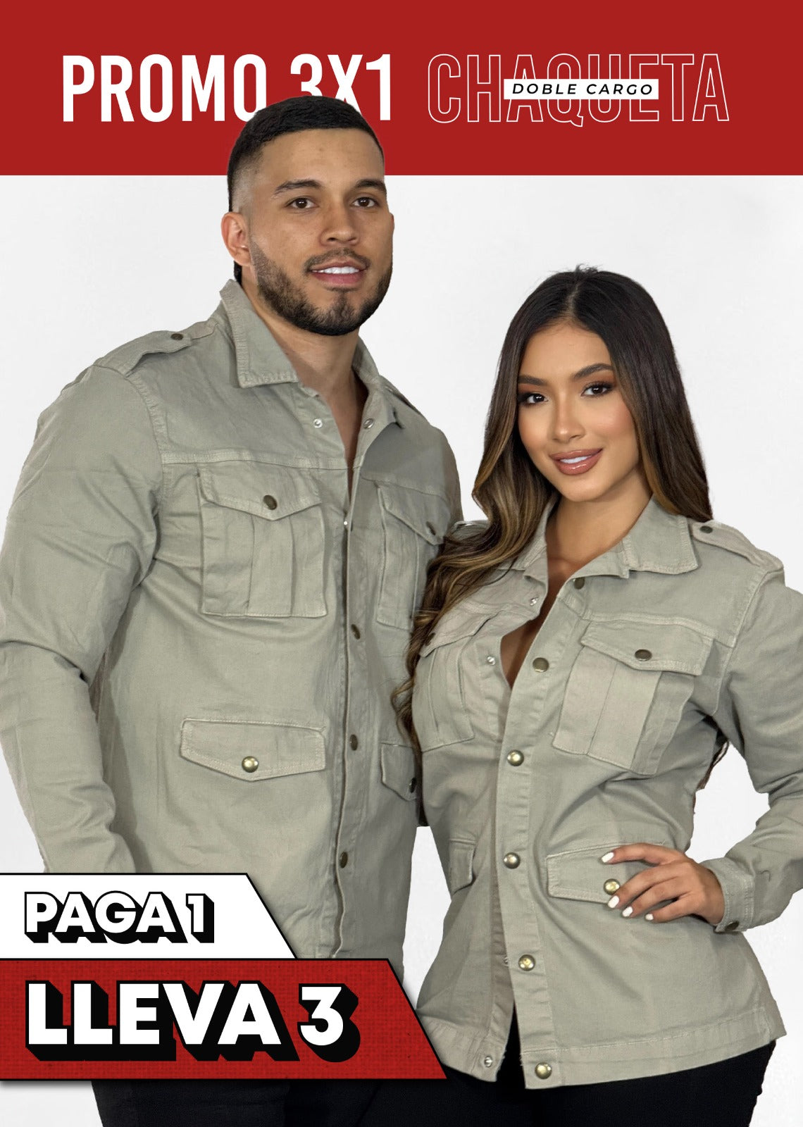Chaqueta cargo