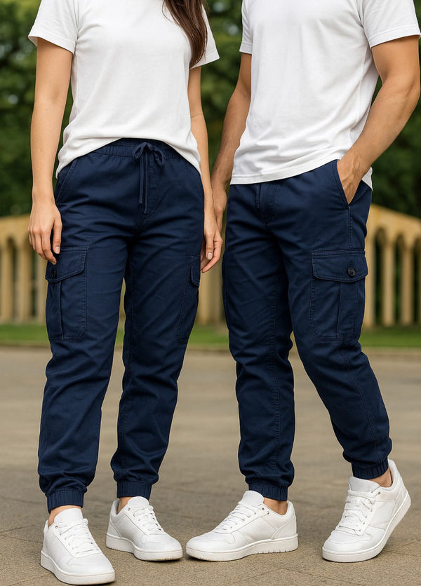 Jogger cargo hombre