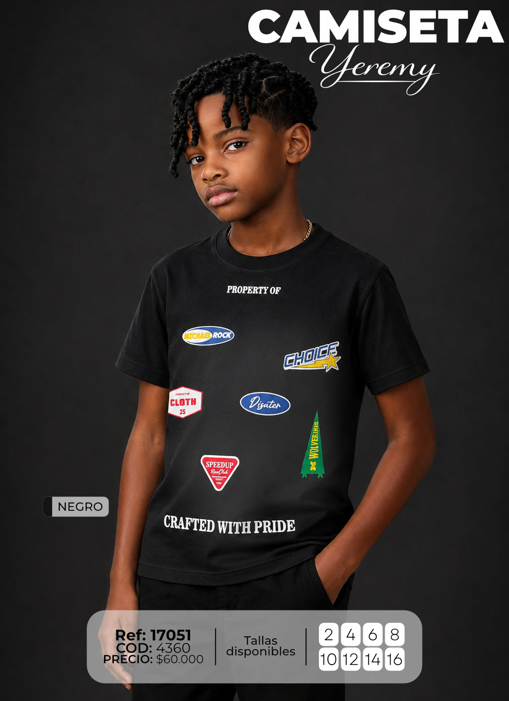 Camiseta Yeremy Niño