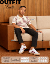 Outfit niño POLONIA ROJO old money