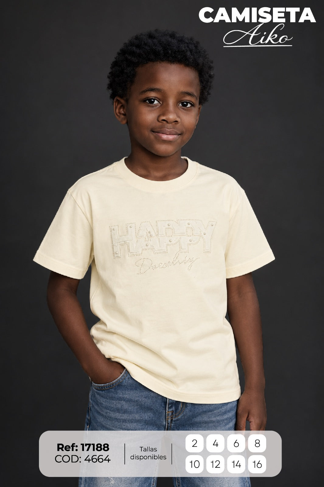 camiseta aiko niño