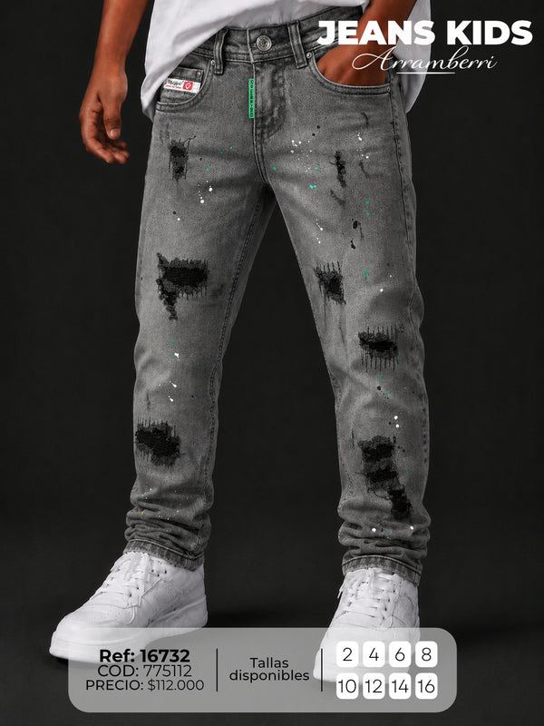 Jean regular Arramberri niño