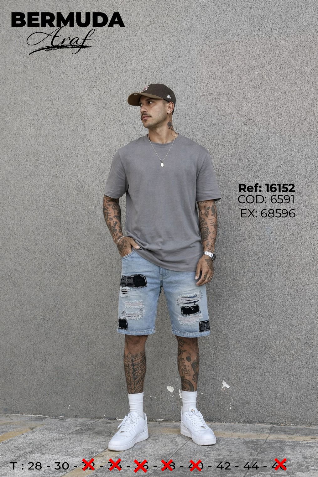 Bermuda Alaf Hombre