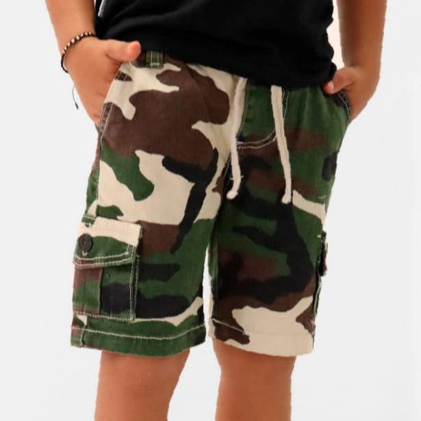 Bermuda cargo militar niño