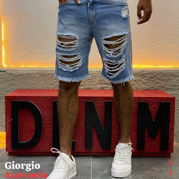 bermuda giorgio azul medio hombre
