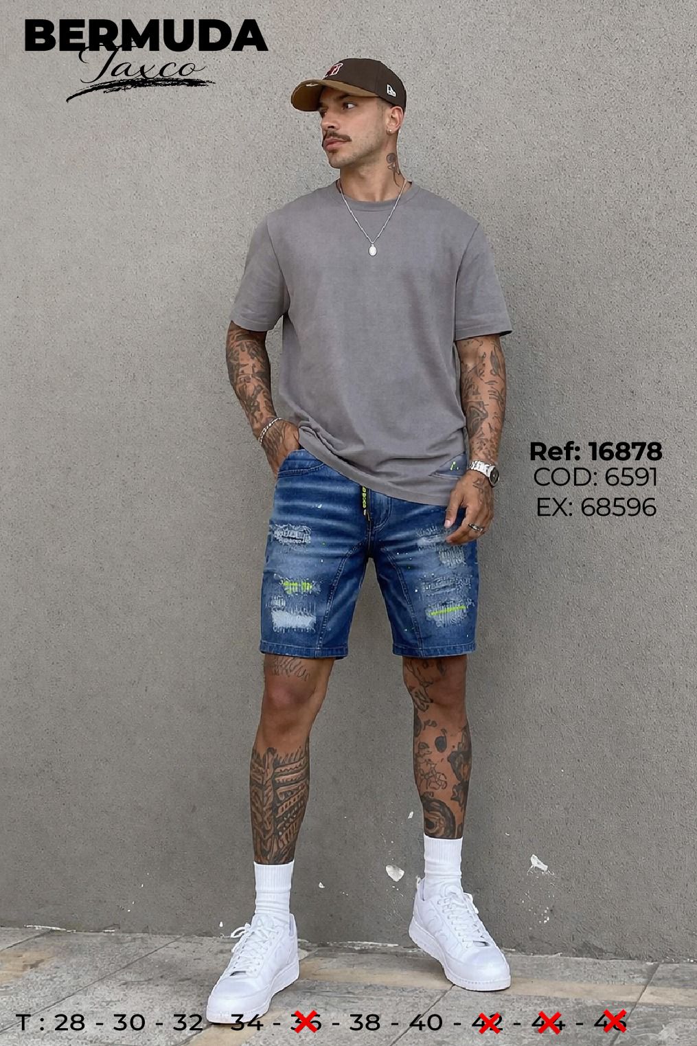 bermuda taxco hombre