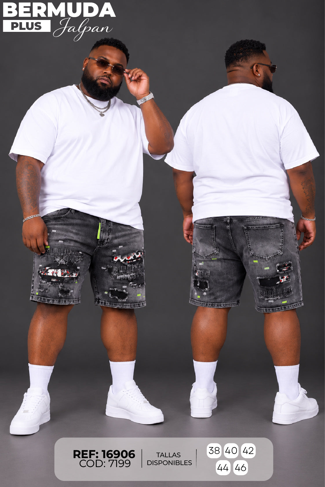 bermuda jalpan hombre plus