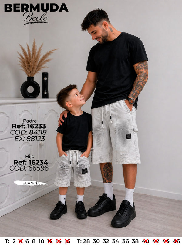 bermuda padre e hijo belee