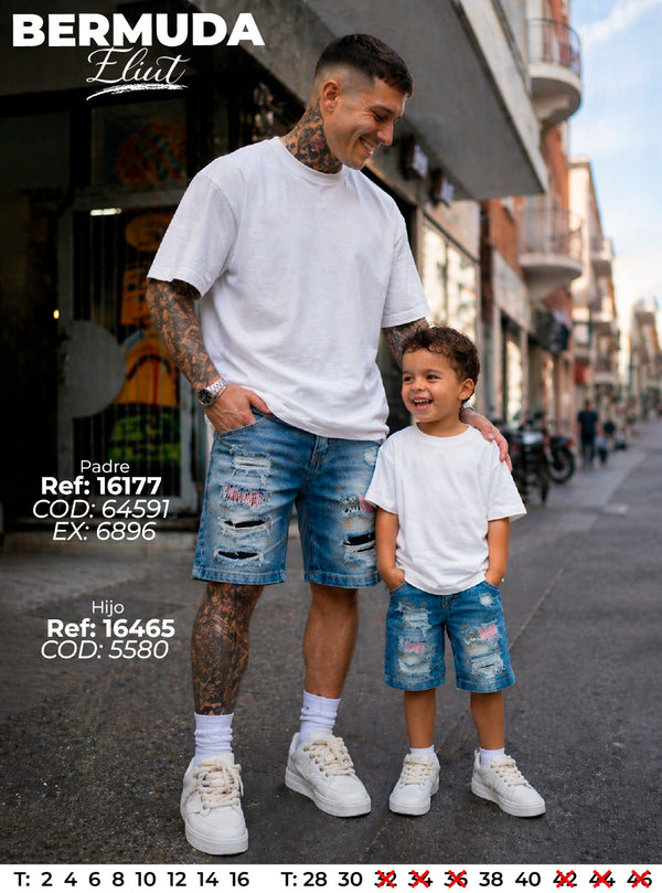 bermuda padre e hijo eliut