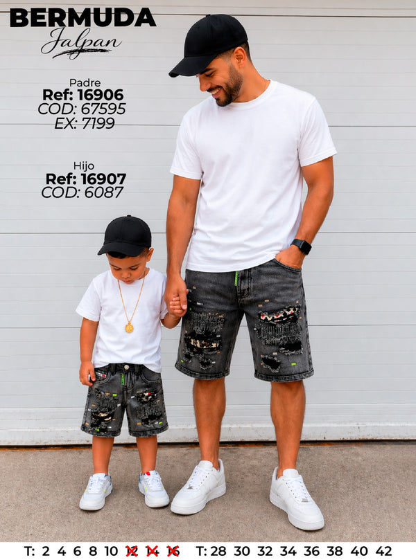 bermuda padre e hijo jalpan