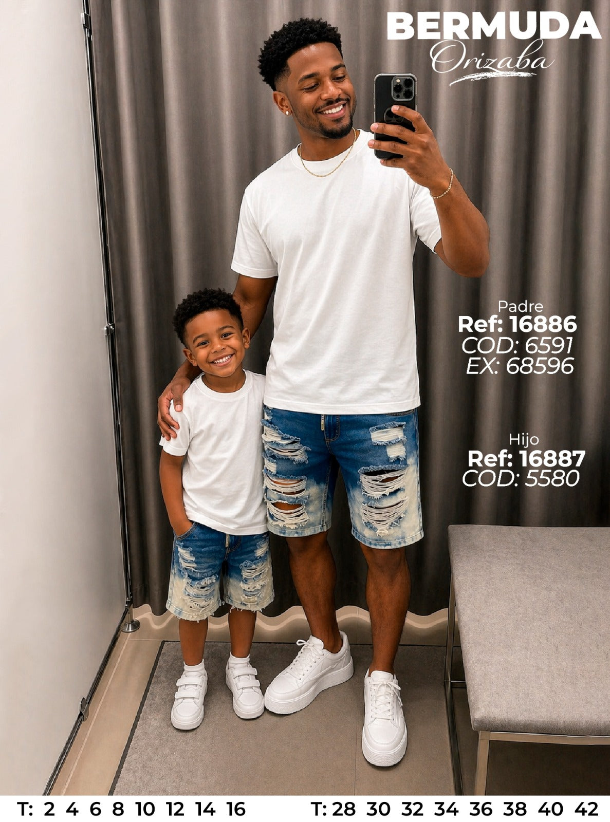 bermuda padre e hijo orizaba