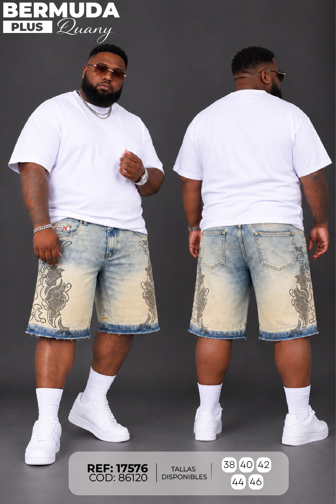 bermuda quany plus  hombre
