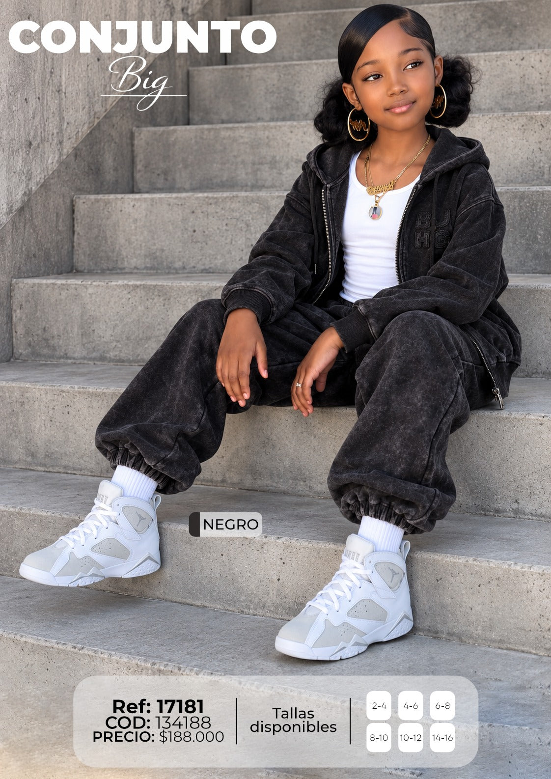conjunto big niña