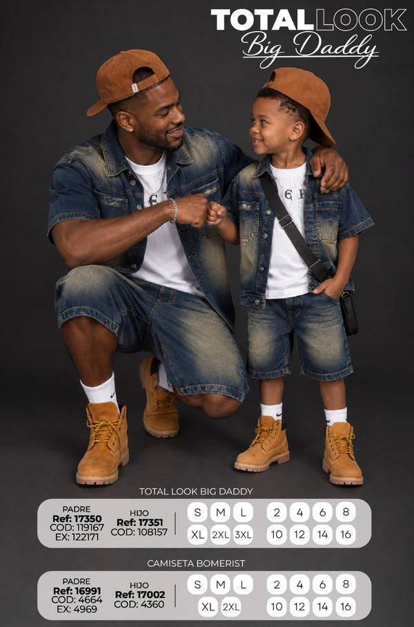 Total Look BIG DADDY padre e hijo
